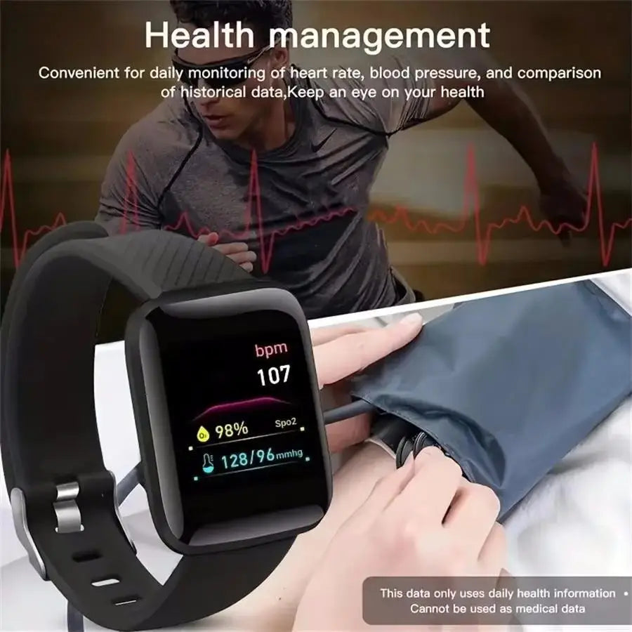SmartFit 116 – Sportklocka & Fitnessarmband
