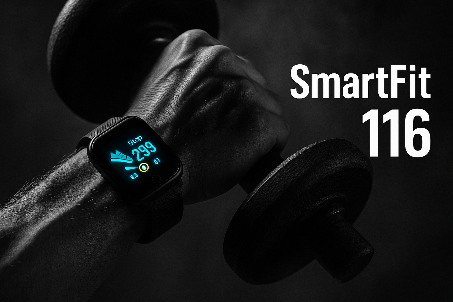SmartFit 116 – Sportklocka & Fitnessarmband