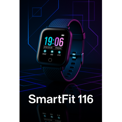 SmartFit 116 – Sportklocka & Fitnessarmband